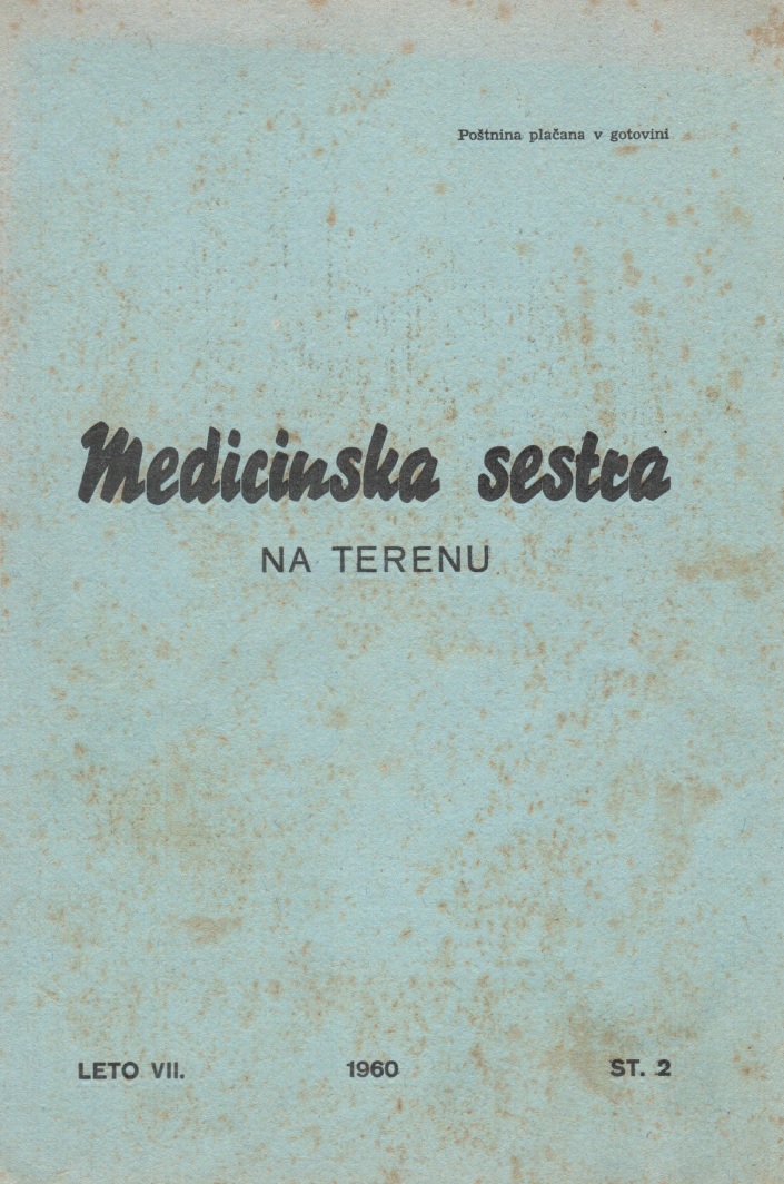 					View Vol. 7 No. 2 (1960): Medicinska sestra na terenu
				